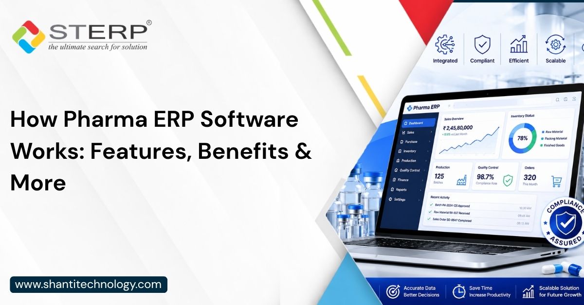 How Pharma ERP Software Works: Features, Benefits & More